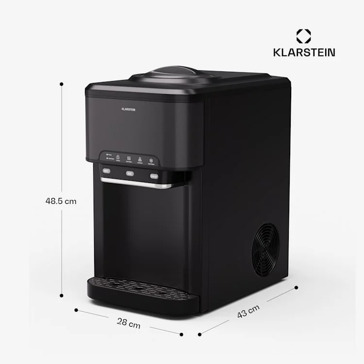 Aqueous ijsblokjesmachine 3-in-1 | Zwart