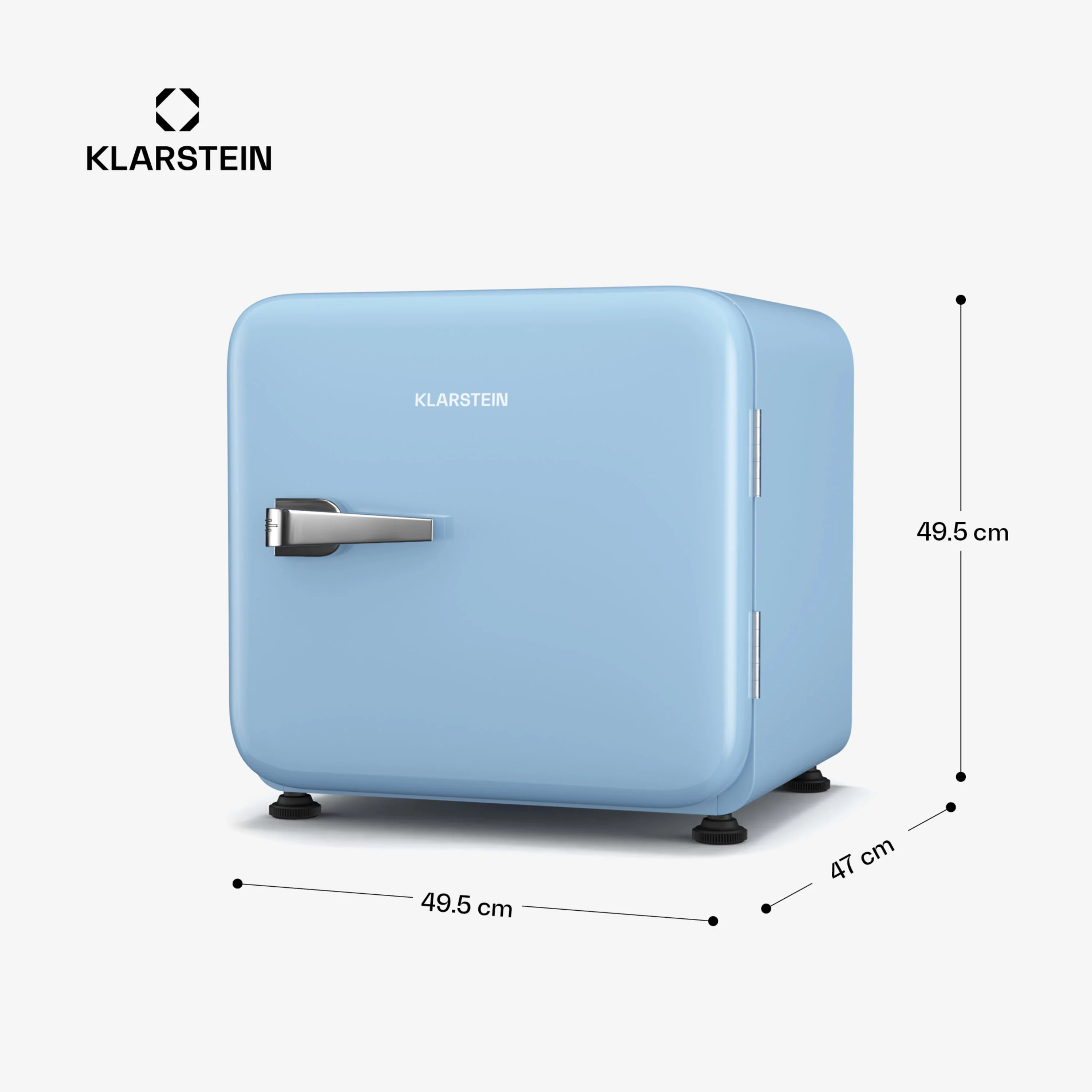 Audrey Evo Mini Koelkast 43L | Blauw