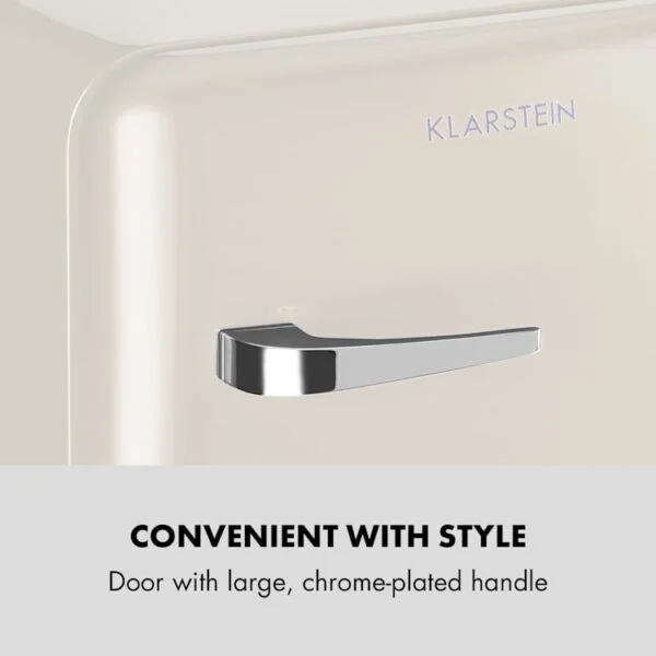Audrey Mini Retro koelkast | Vintage Creme
