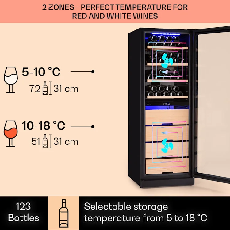 Barossa 123 Duo wijnkoelkast