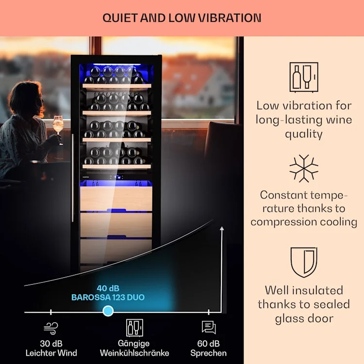 Barossa 123 Duo wijnkoelkast