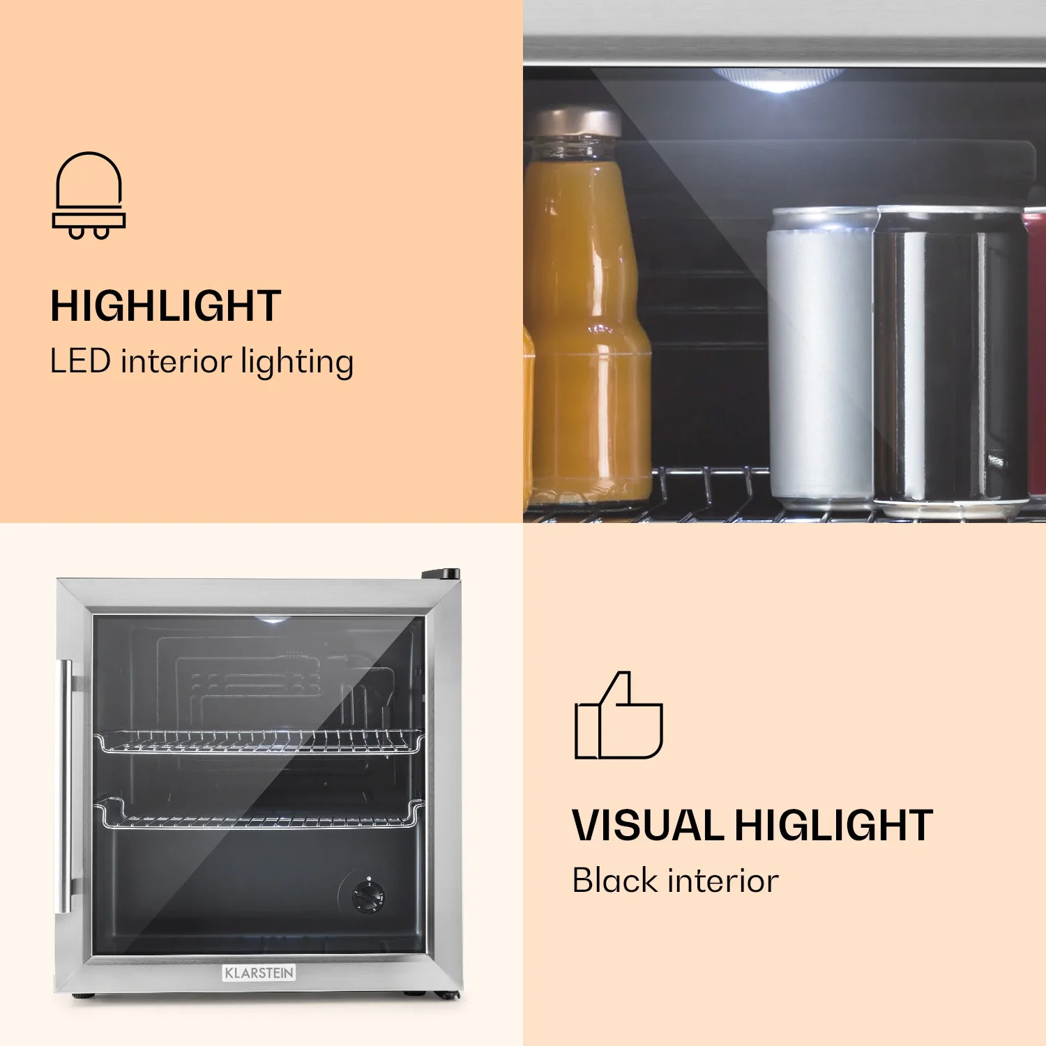 Beersafe L koelkast | RVS