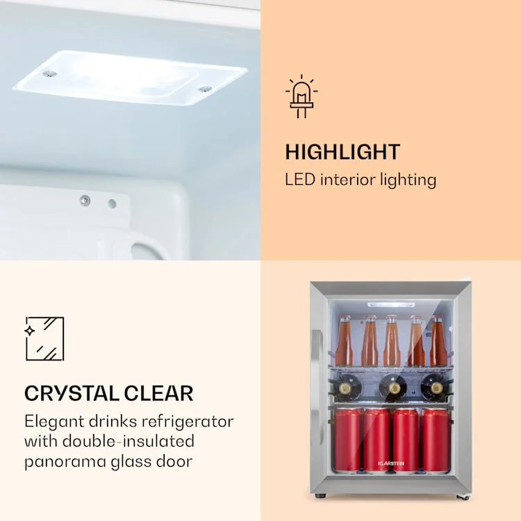 Beersafe M koelkast 33 liter | Crystal White