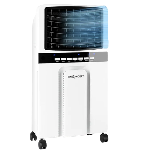 Baltic Blue luchtkoeler | Wit.