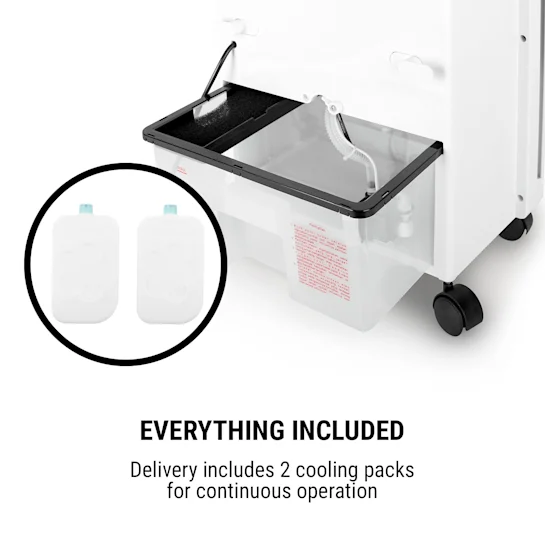 Baltic Blue luchtkoeler | Wit