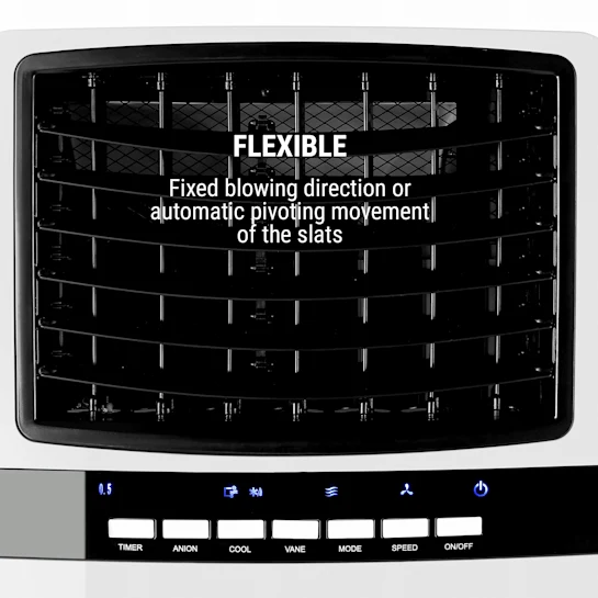 Baltic Blue luchtkoeler | Wit