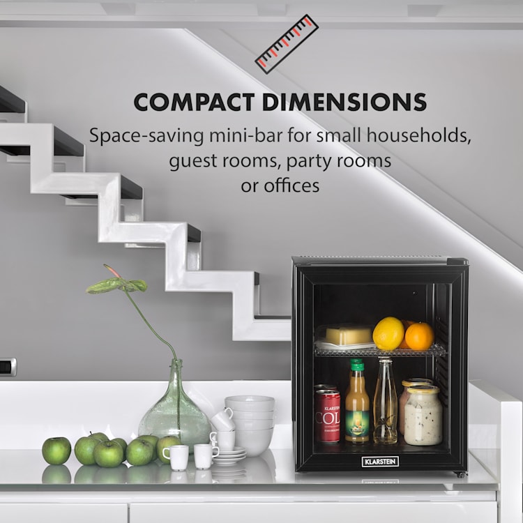 Brooklyn 24 minibar mini-koelkast | Zwart