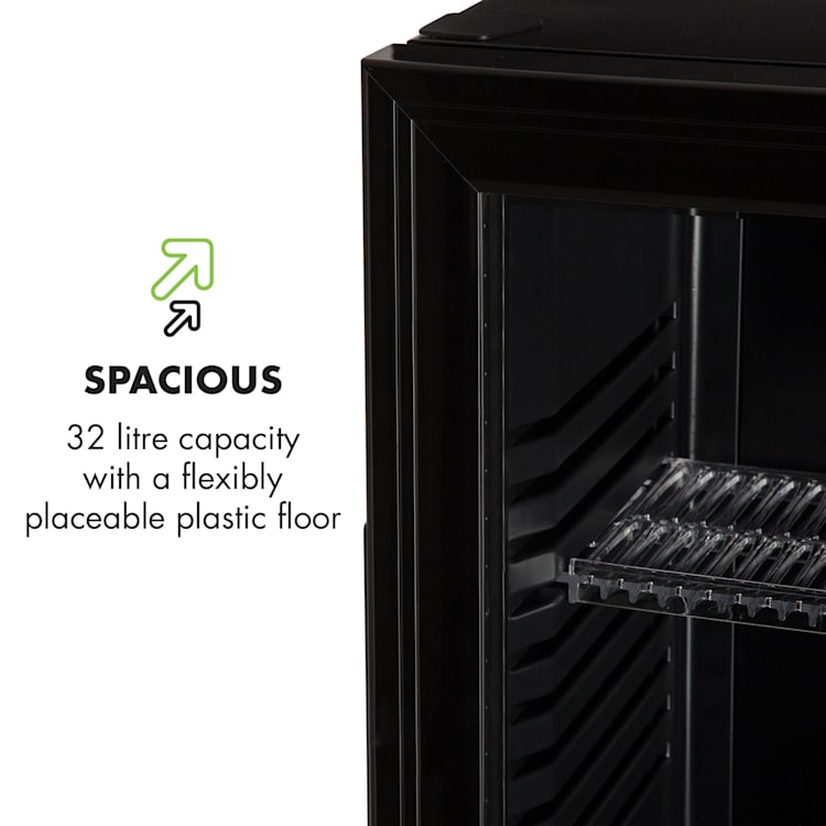 Brooklyn 32 mini-koelkast | Zwart