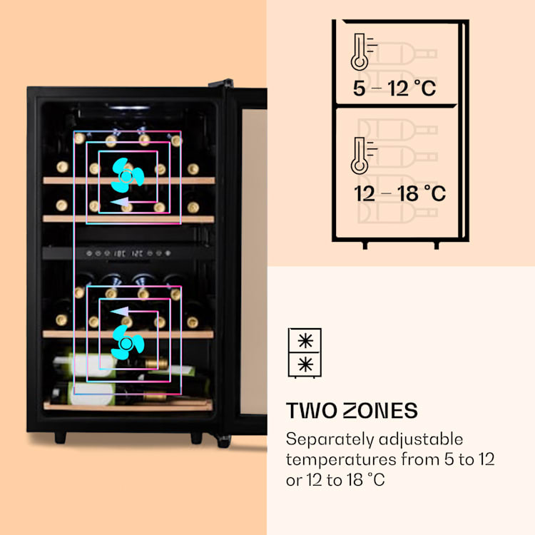 Barossa 34 Duo wijnkoelkast
