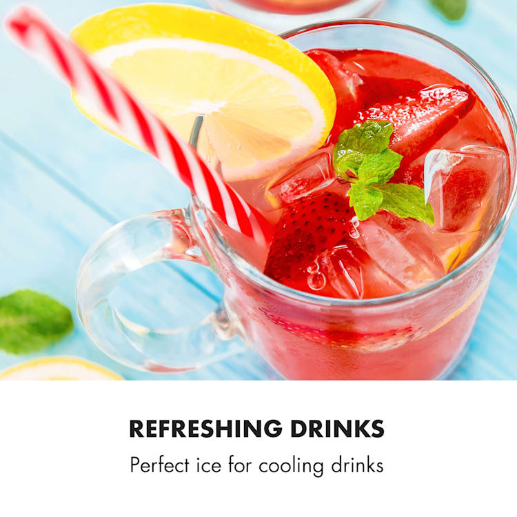 Zilvere Clearcube ijsblokjesmachine helder ijs