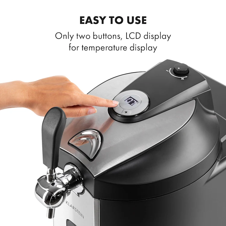 Beerkules biertapinstallatie Zwart - Zilver