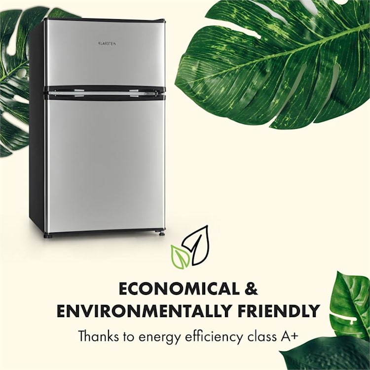 Big Daddy Cool koelvriescombinatie | Zilver