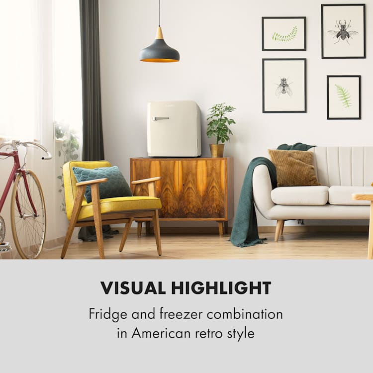 Audrey Mini 2in1 koelkast | Crème