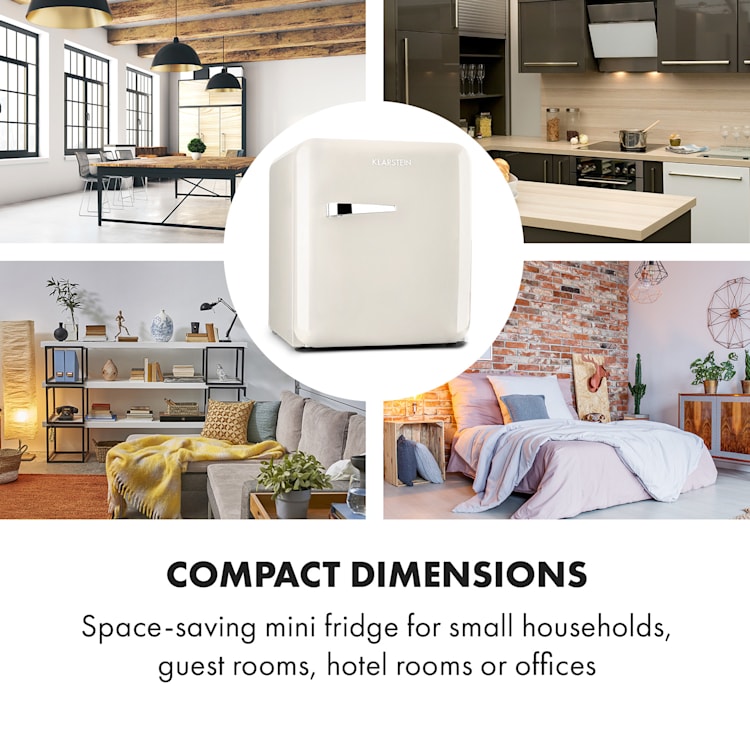 Audrey Mini 2in1 koelkast | Crème