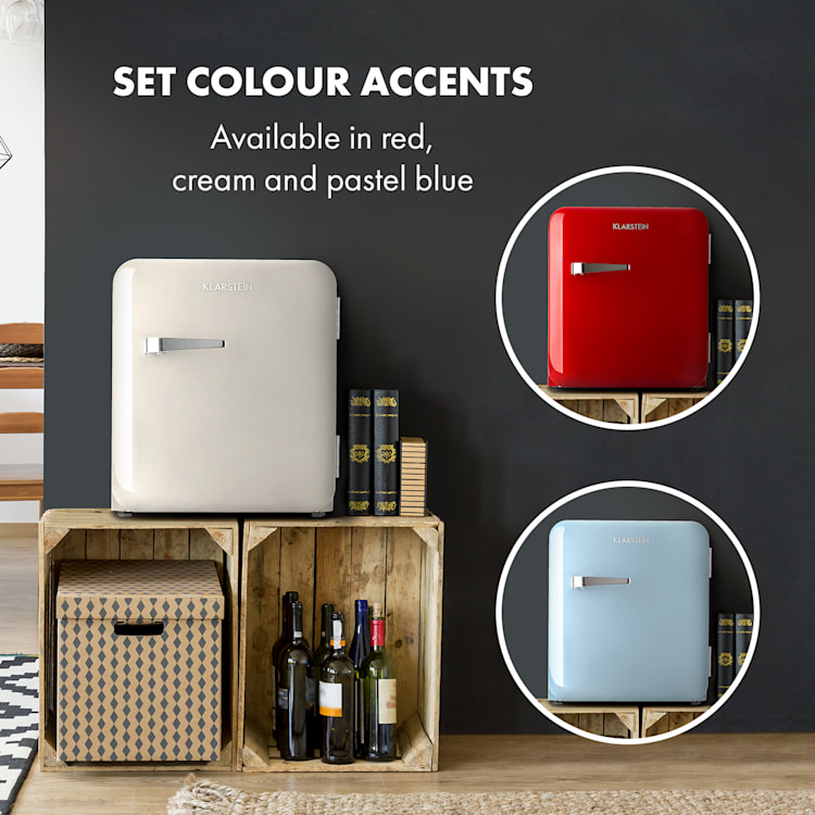 Audrey Mini 2in1 koelkast | Crème