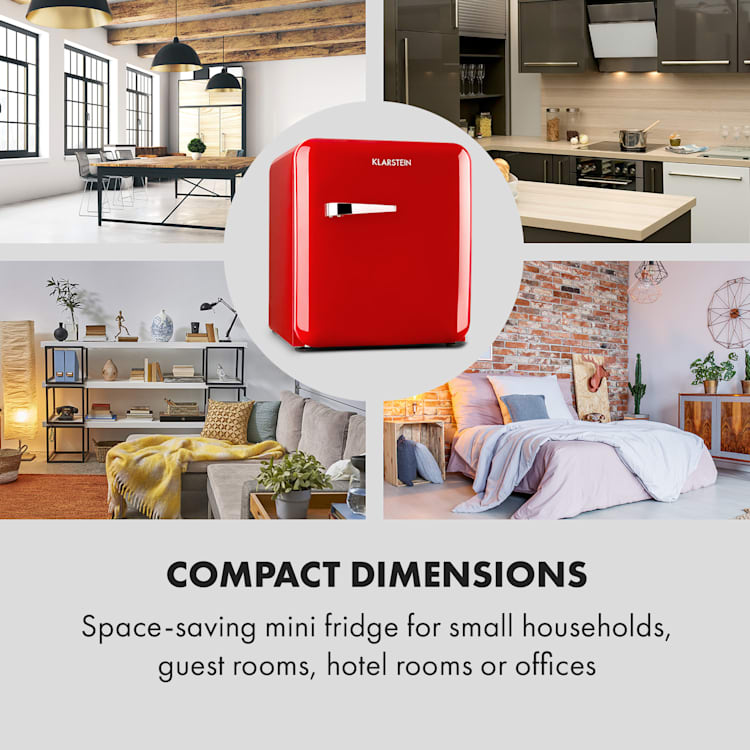 Audrey Mini 2in1 koelkast | Rood