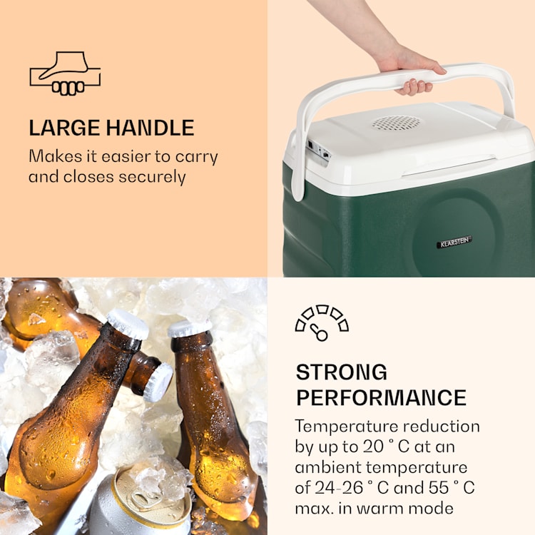 BeerBelly 21 elektrische koelbox | Groen