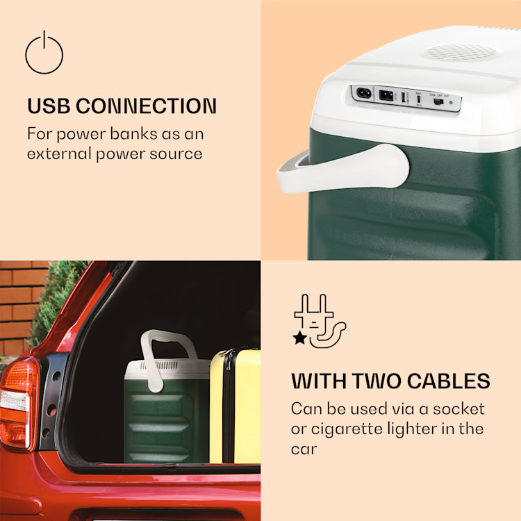 BeerBelly 29 elektrische koelbox | Groen