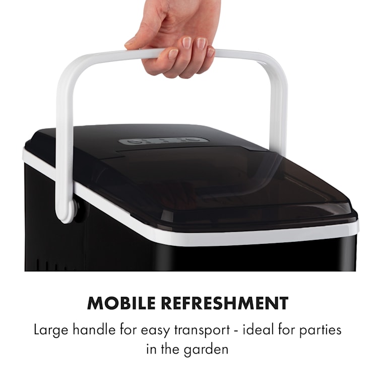 Arctic Porter ijsblokjesmachine | Zwart