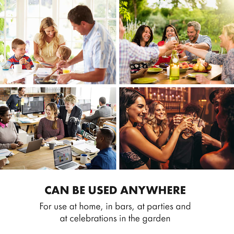 Arctic Porter ijsblokjesmachine | Zwart