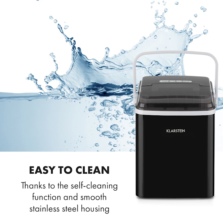 Arctic Porter ijsblokjesmachine | Zwart