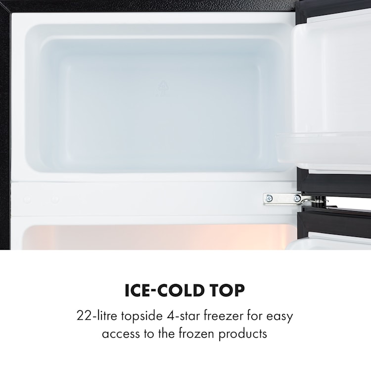 Big Daddy Cool koelvriescombinatie | Zwart