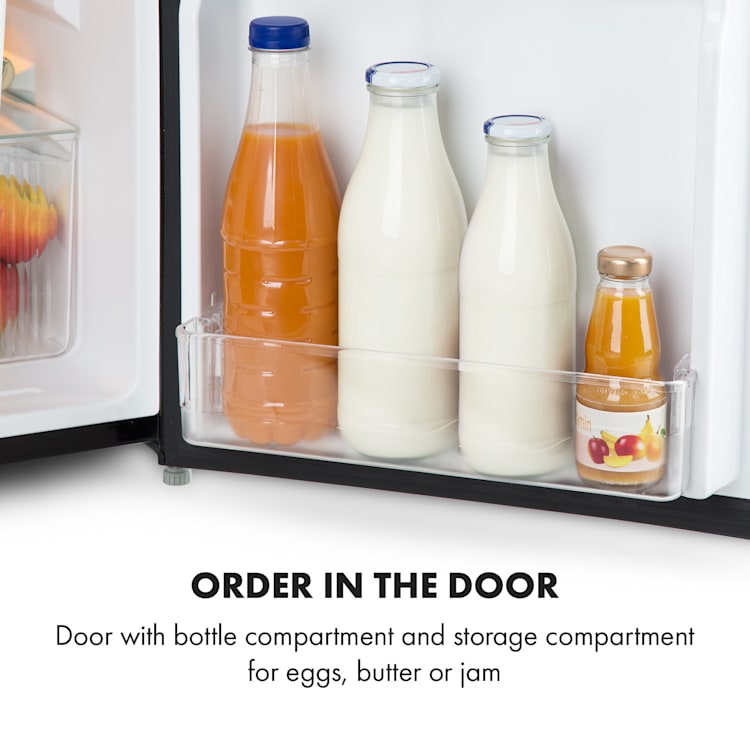 Big Daddy Cool koelvriescombinatie | Zwart