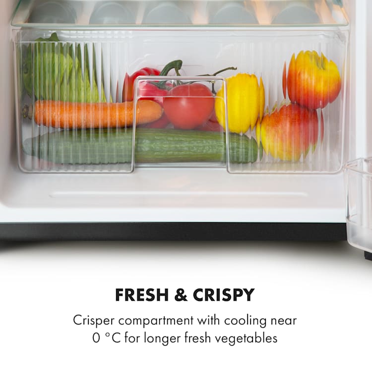 Big Daddy Cool koelvriescombinatie | Zwart