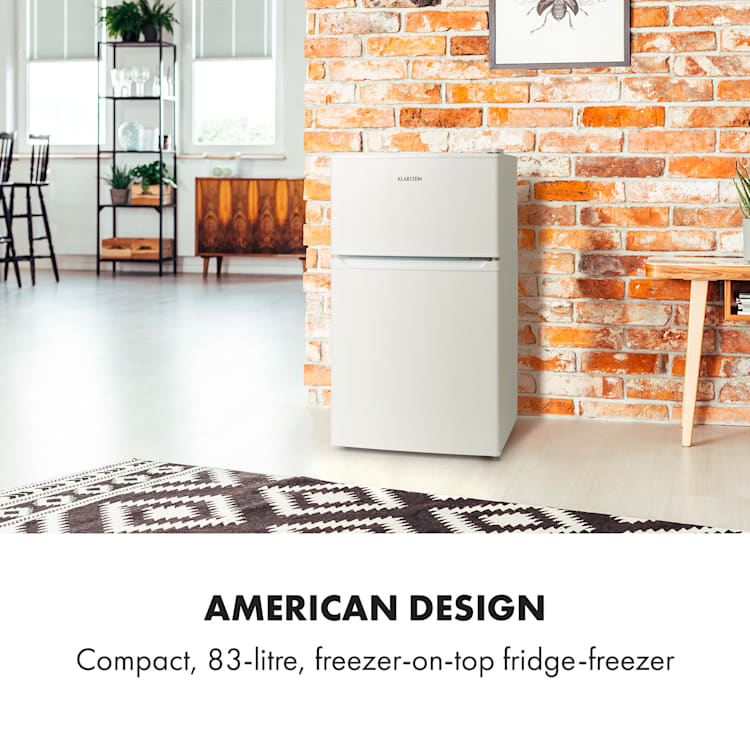 Big Daddy Cool koelvriescombinatie | Wit