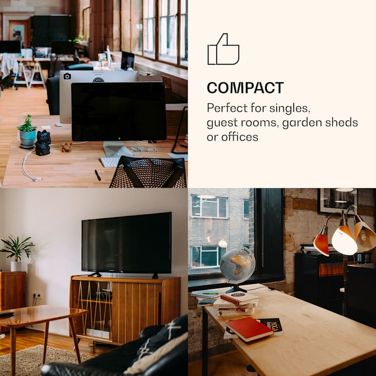 Cool City CoolArt 79L koelvriescombinatie