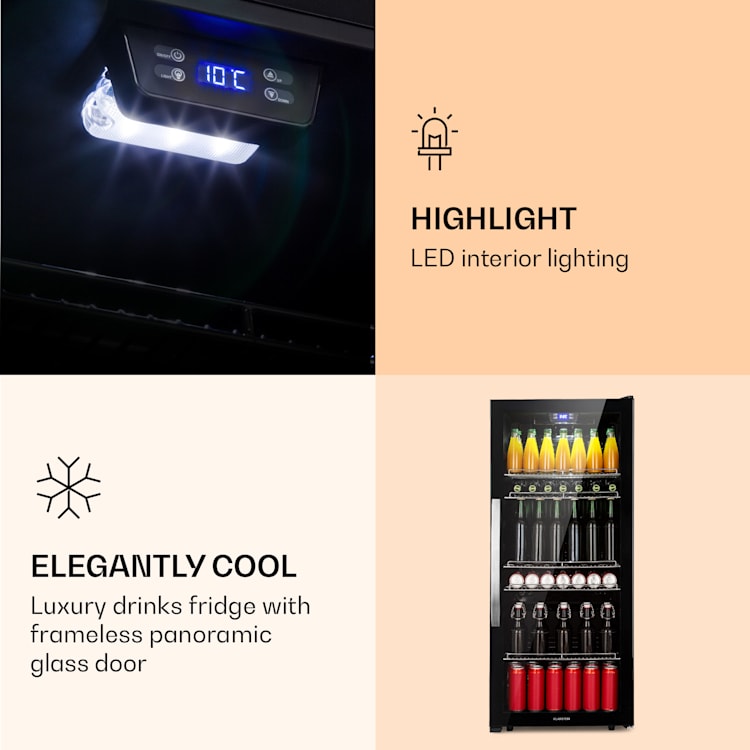 Beersafe 7XL koelkast | Onyx