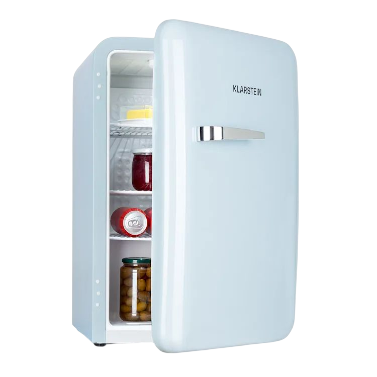 Audrey Retro koelkast | Pastelblauw.