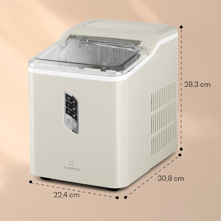 Albaron ijsblokjesmachine | Creme