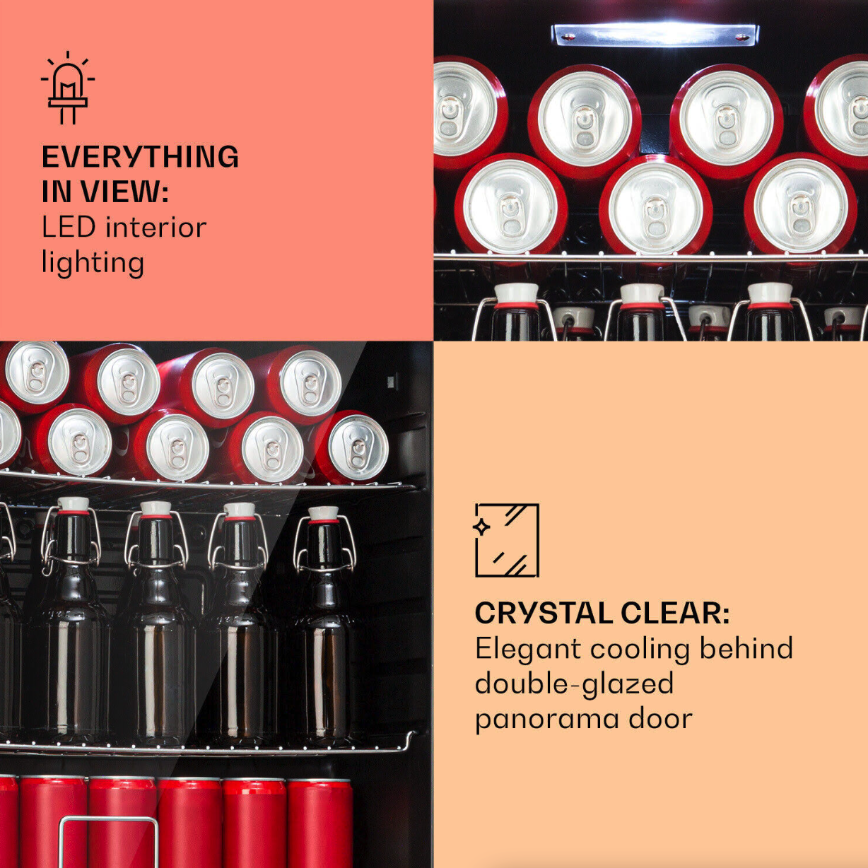 Beersafe XL koelkast | Koper